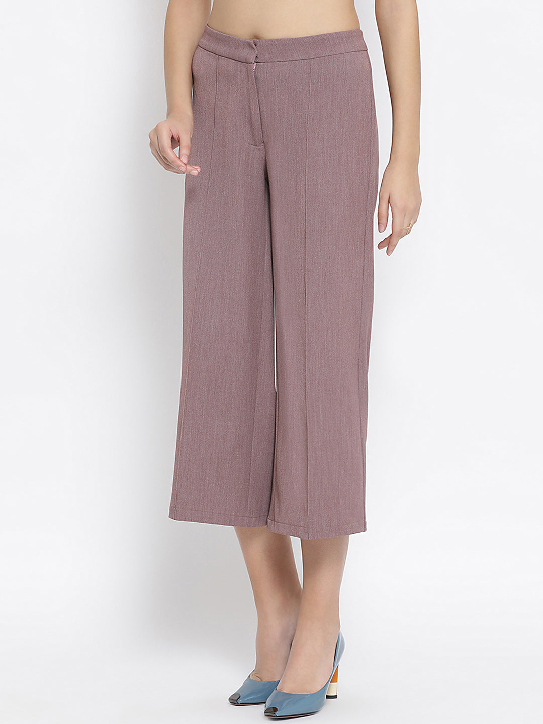Vintage pink culottes