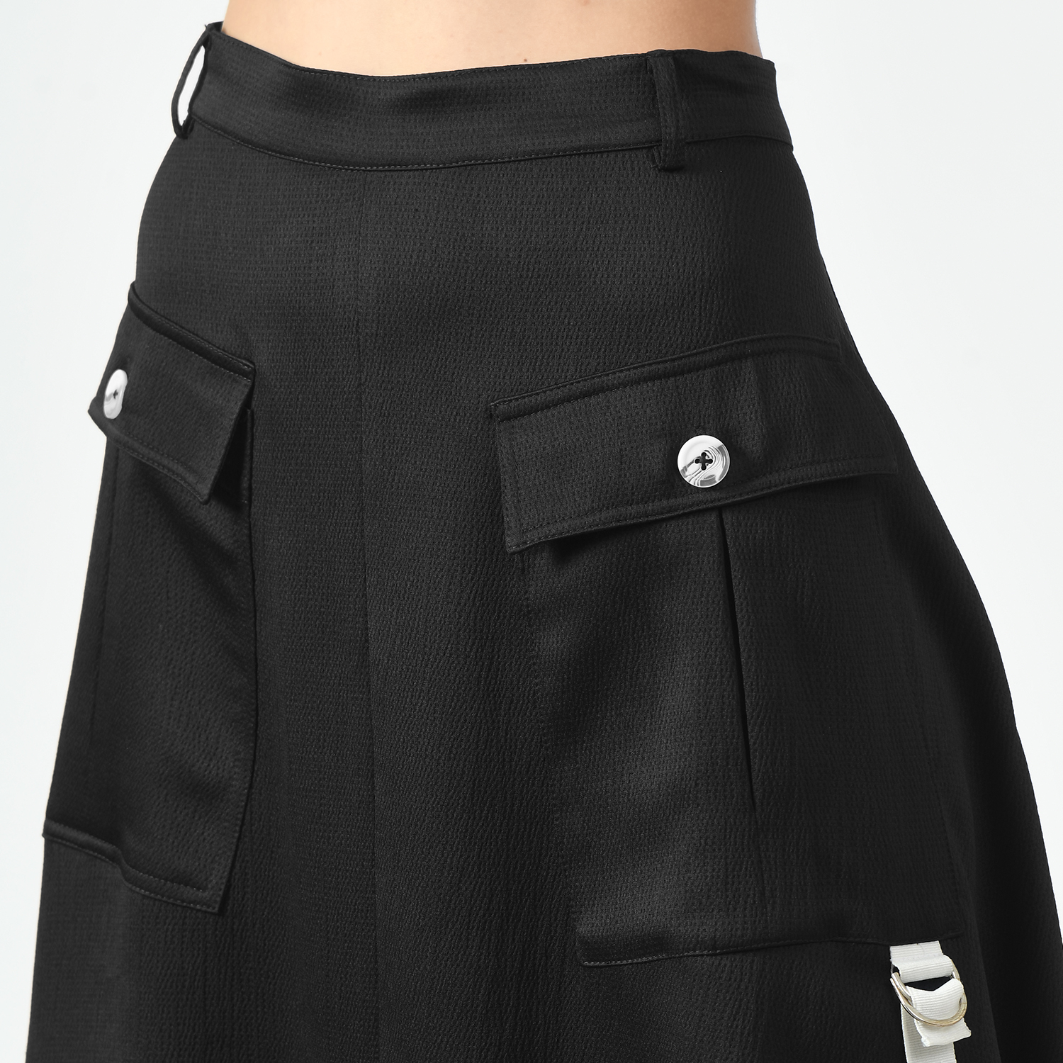 Black Skirt With Pocket