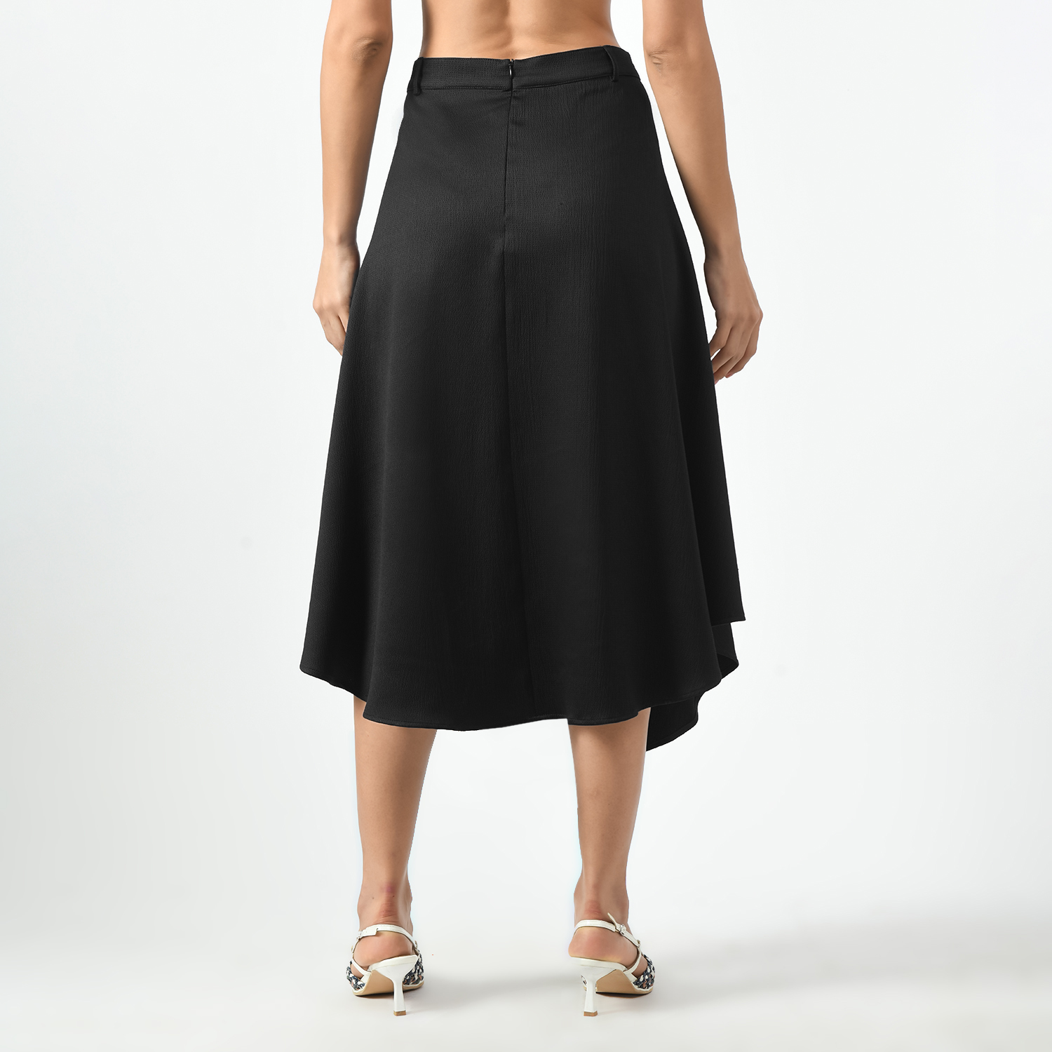 Black Skirt With Pocket