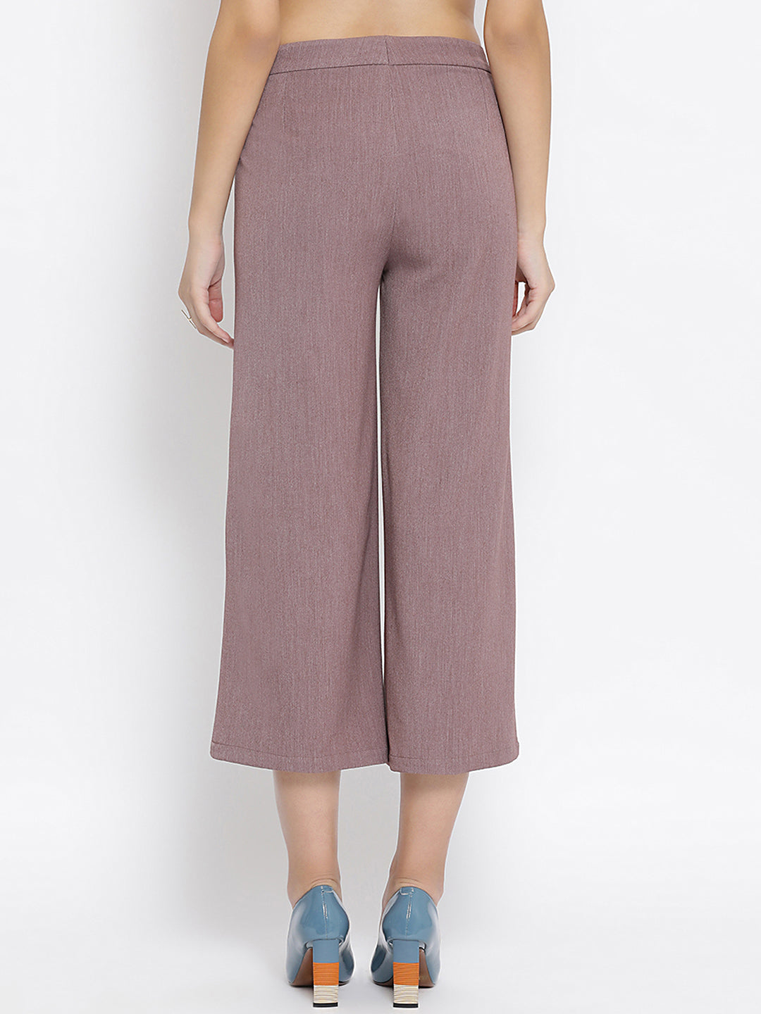 Vintage pink culottes