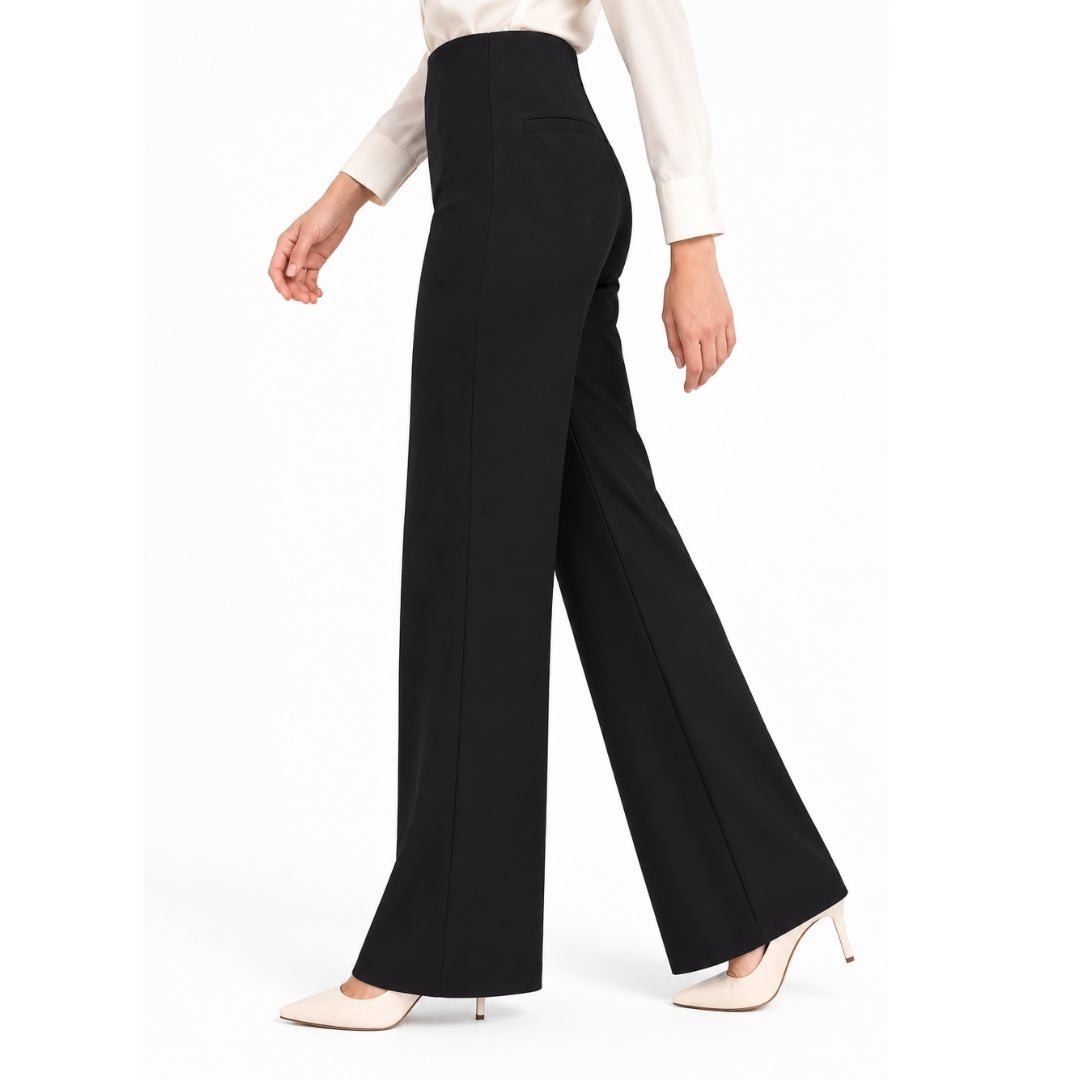 Black Straight Fit Pant