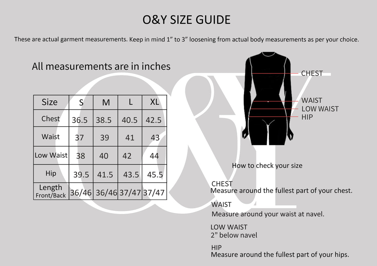 Office & You size guide
