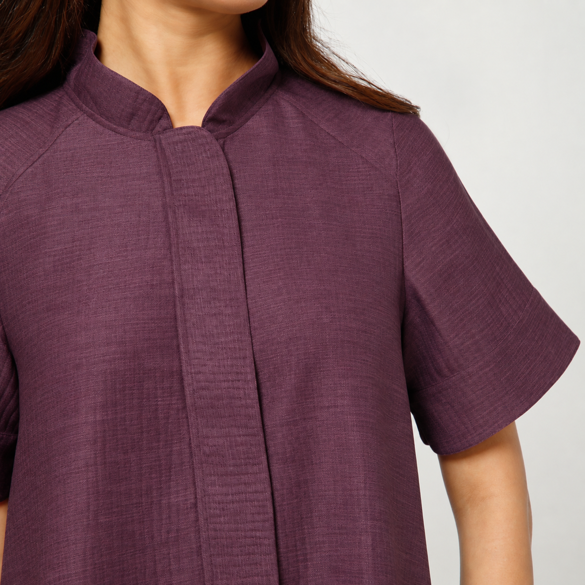Purple Textured Top