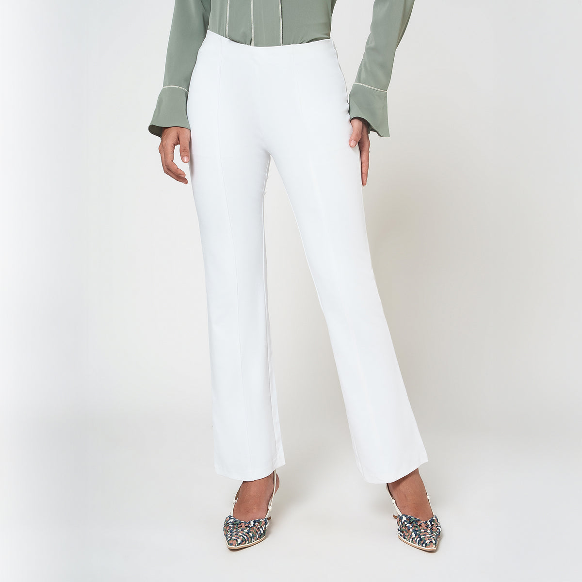 White Lycra Pant