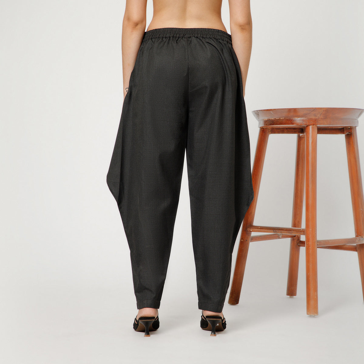 Dark Grey Flap Pant