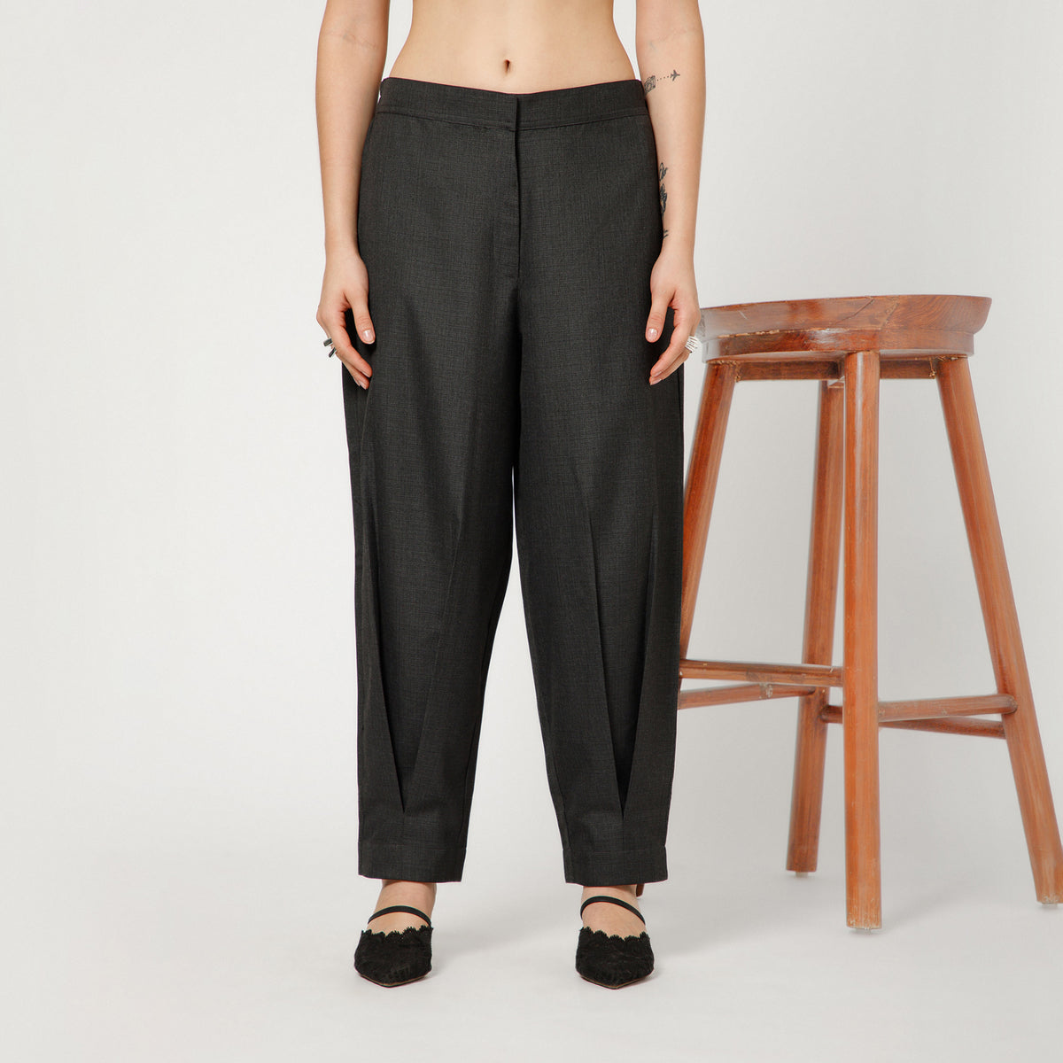 Dark Drey Oversized Pant