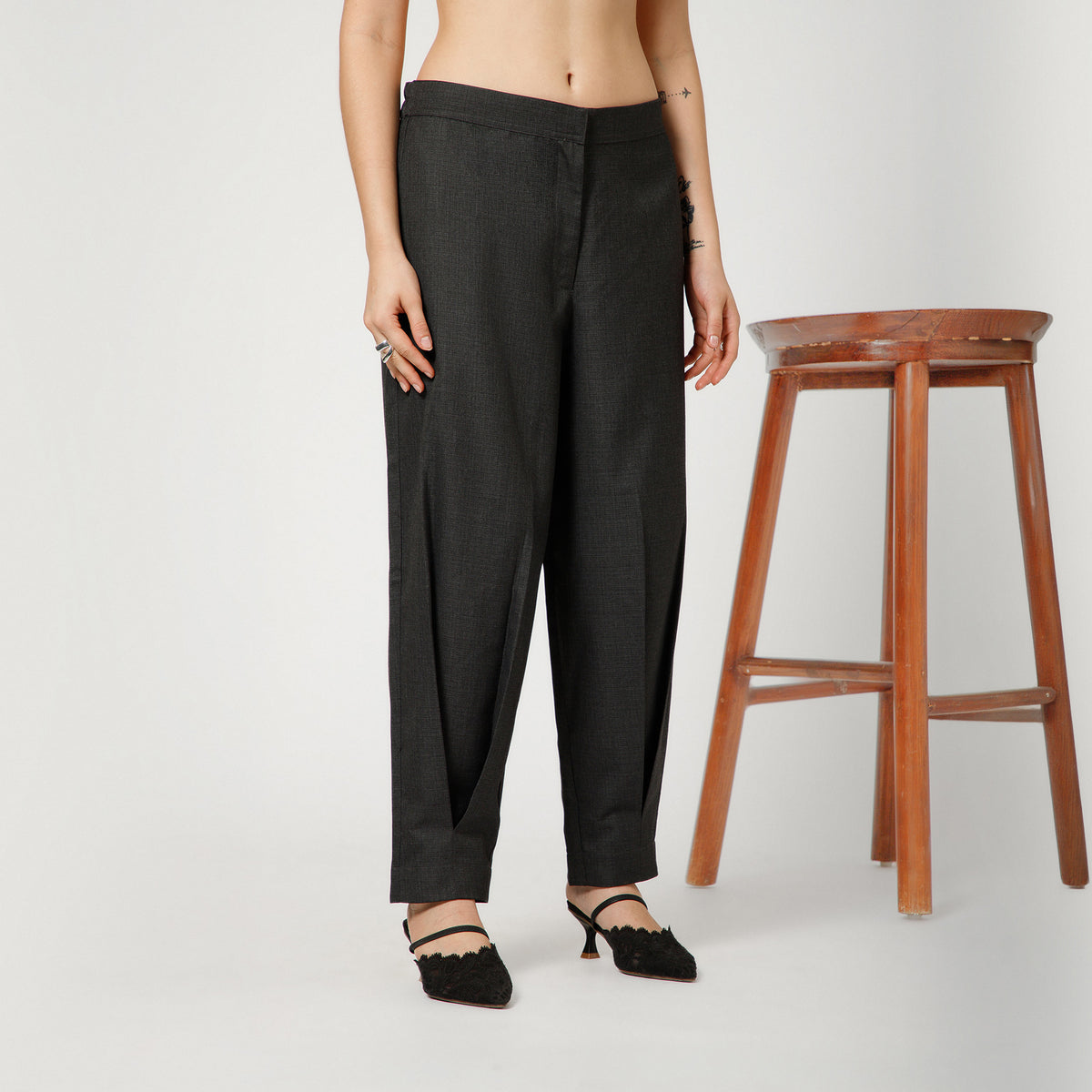 Dark Drey Oversized Pant