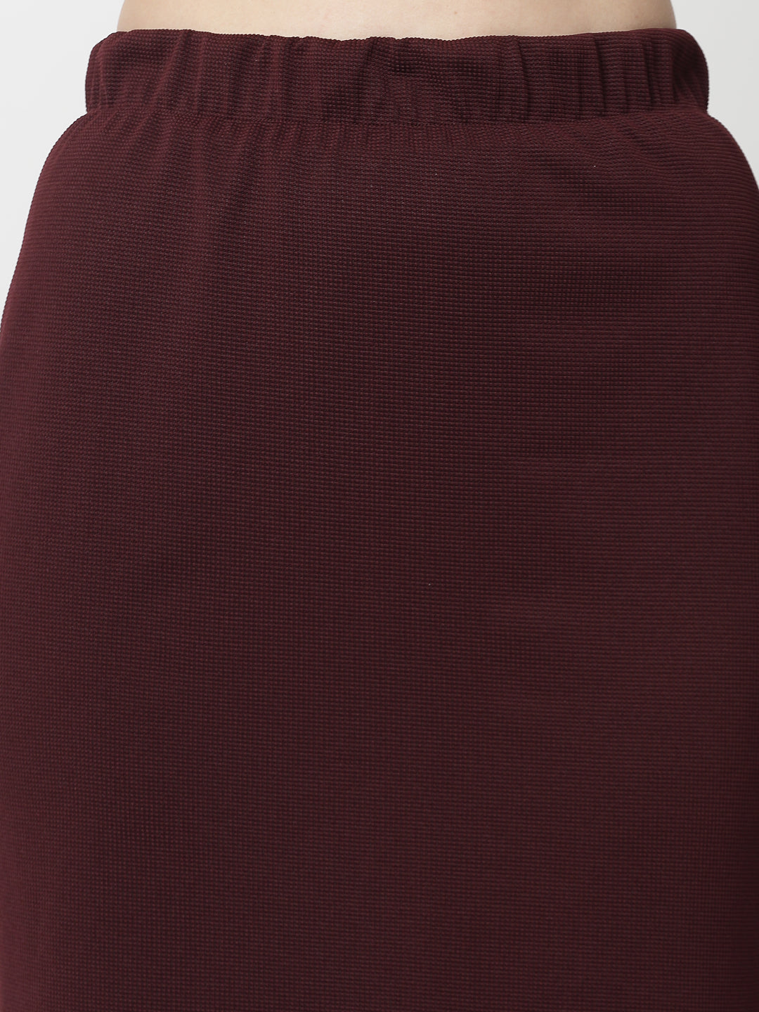 Maroon Lycra Fish Cut Skirt,frocks for women	
indian designer skirts?