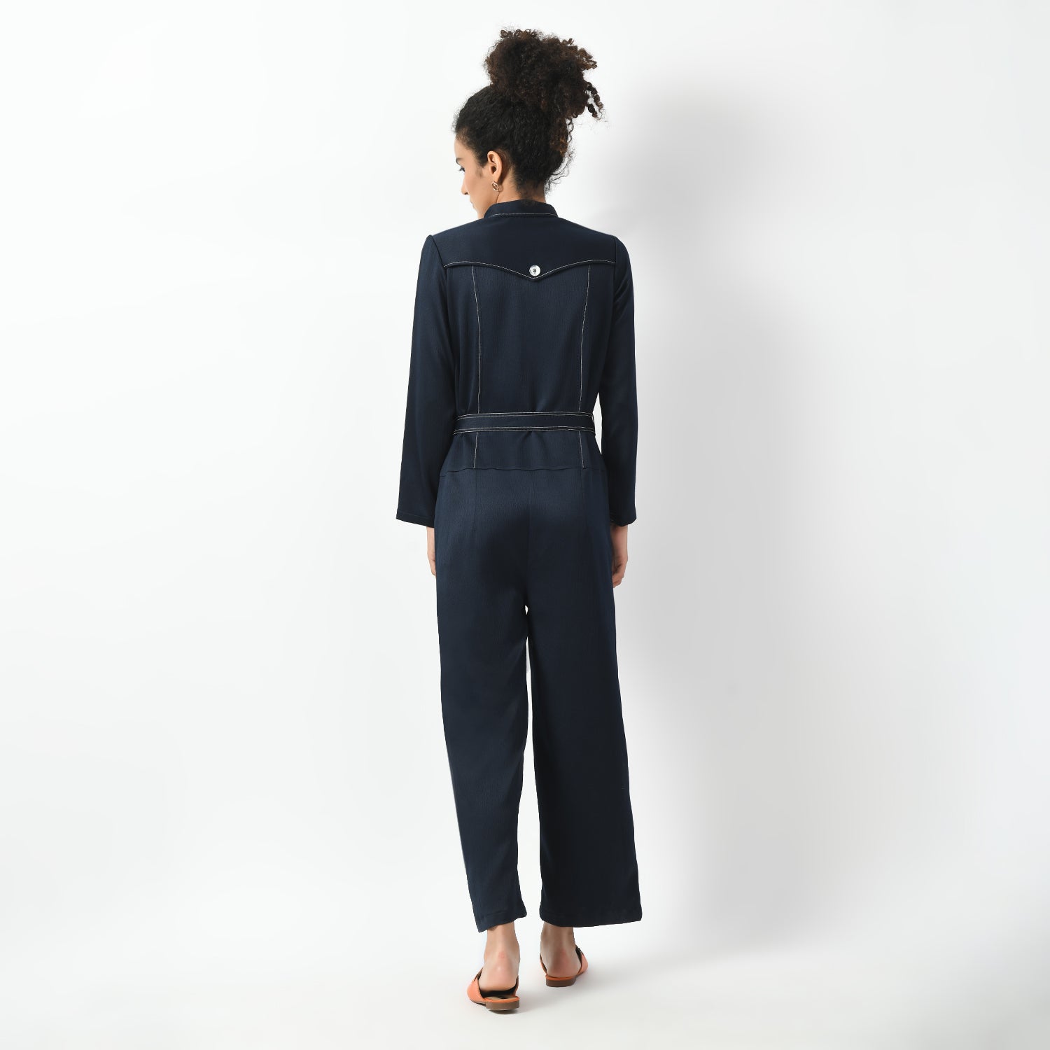 Navy Blue Jumpsuit, jumpsuit for women, navyblue suit, suits for women, dress for women, stylish dress for women, one piece for women dress, office wear women, jumpsuit