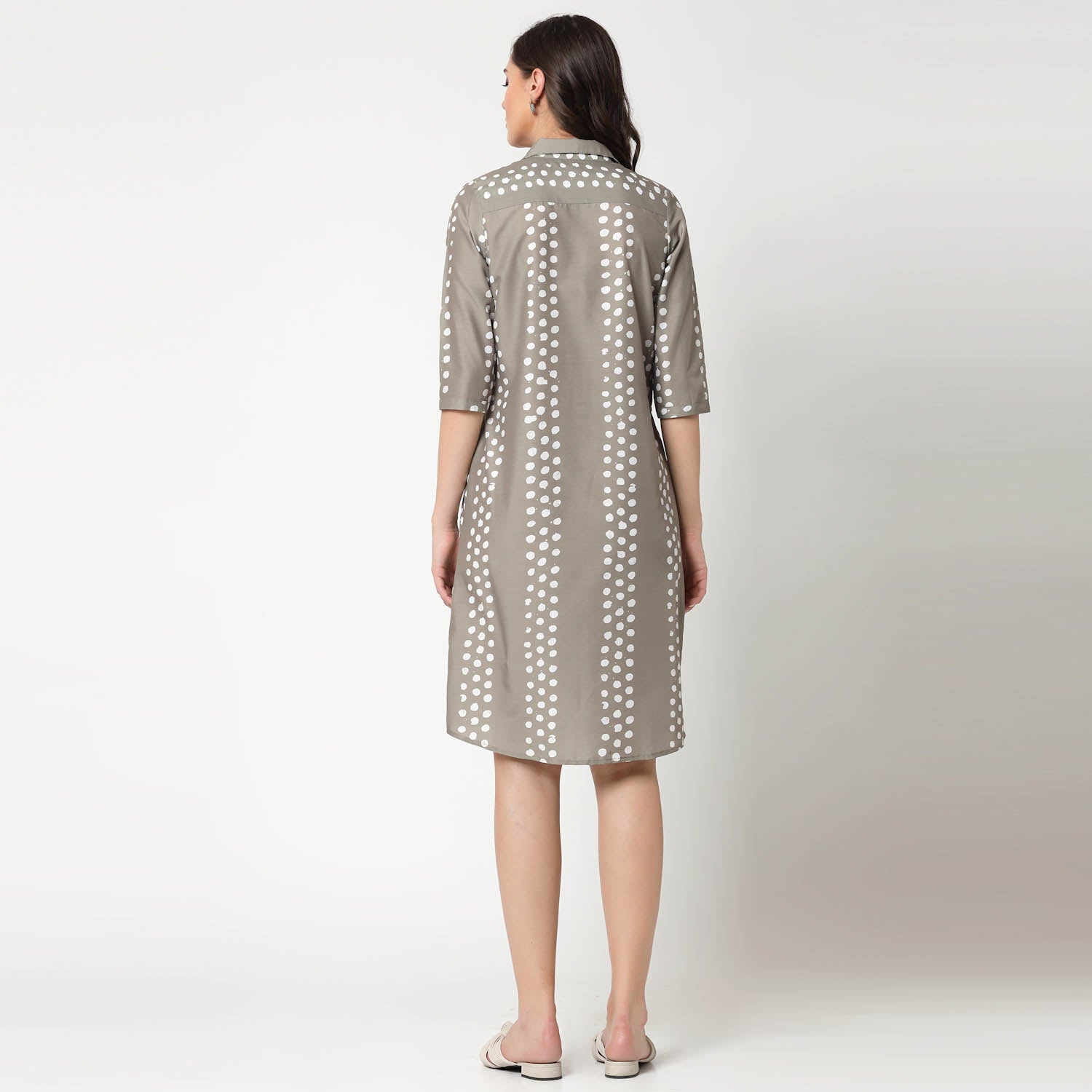 Olive Tunic With Draw Strings,Chic Tunics for Office Wear - Modern Elegance Redefined