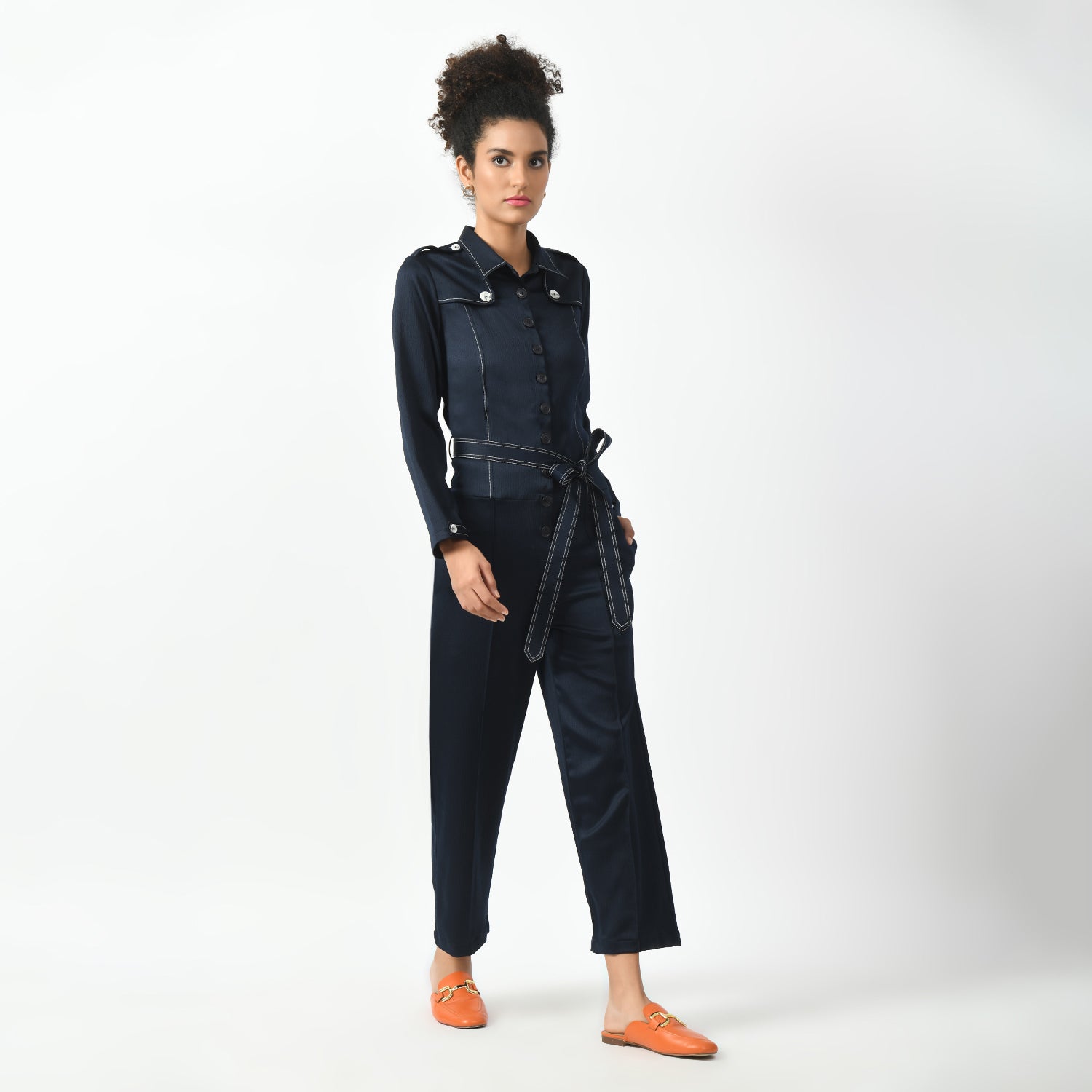 Navy Blue Jumpsuit