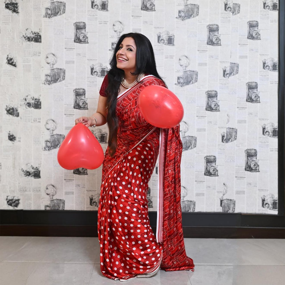 Saree Cetakan Beg Pelbagai Warna