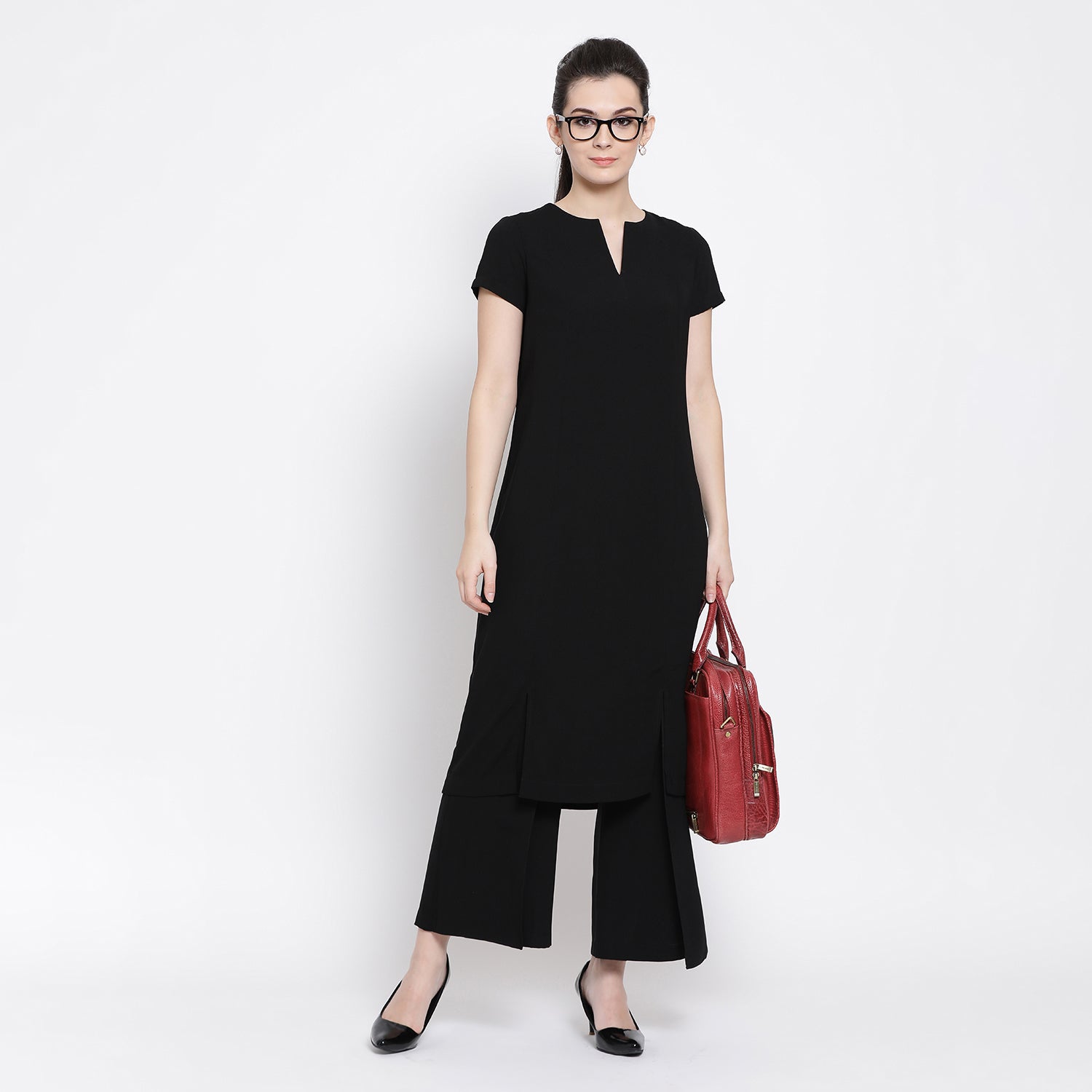 Work All Black Fall Outfits Buy Black Work Wear Dresses For Women