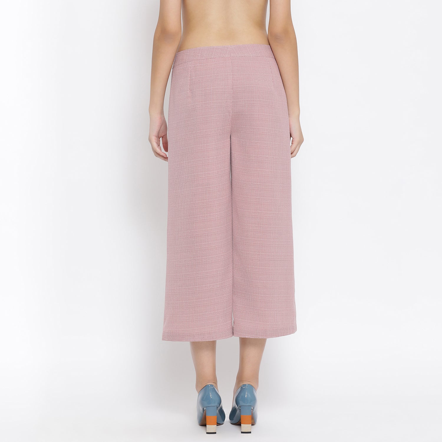 Pink Linen Culottes By Office & You