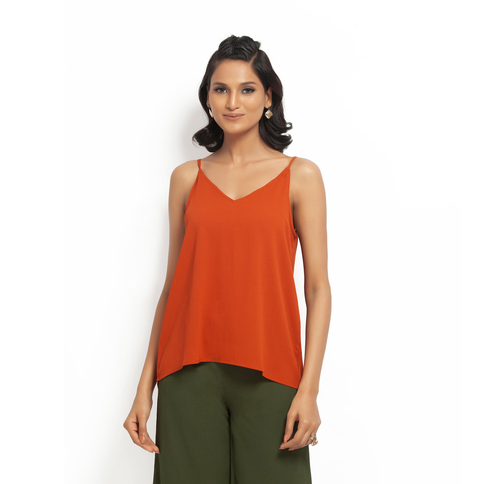 Orange_Crepe_Spaghetti_Top_fro